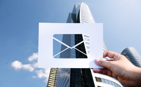 Email network communication perforated paper letter